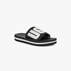 Ugg Zuma Graphic Women Slippers Black (4638SWKOI)